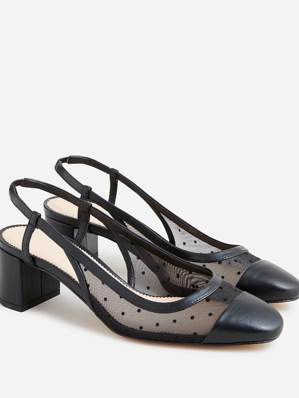 J. Crew Sling Back Block Heel